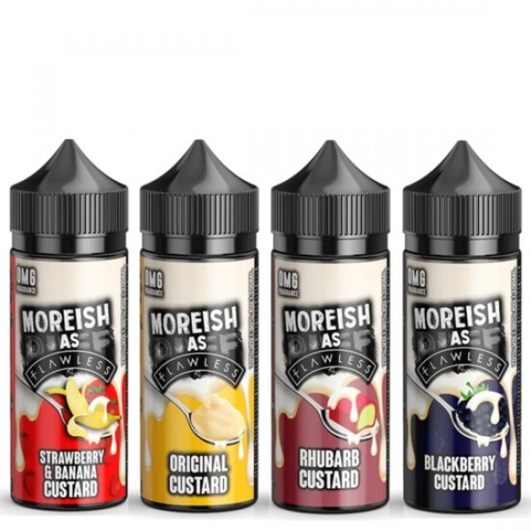 MOREISH PUFF AS FLAWLESS CUSTARD Eliquid Shortfill...