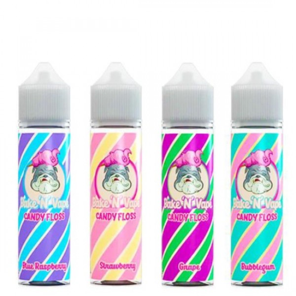 BAKE 'N' VAPE CANDY FLOSS Eliquid Shortfills 60ML