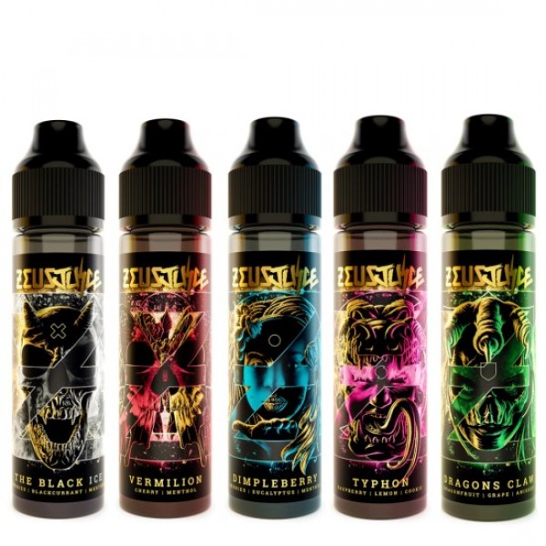 Zeus Juice Eliquid Shortfills 60ml