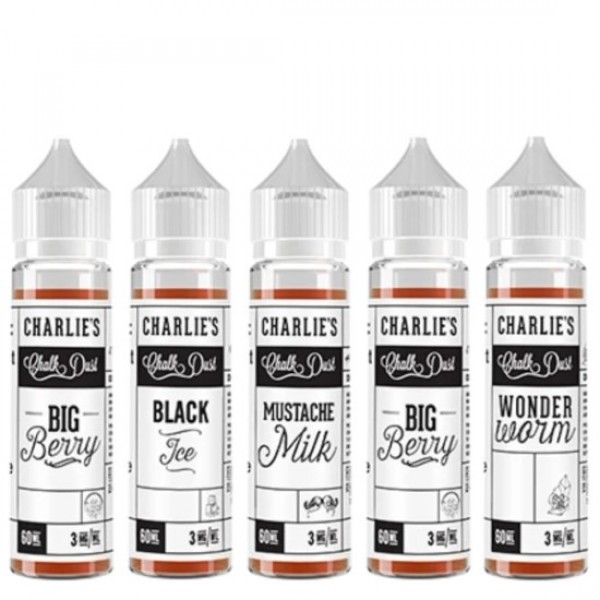 CHARLIE'S WHITE LABEL Eliquid Shortfills 60ML