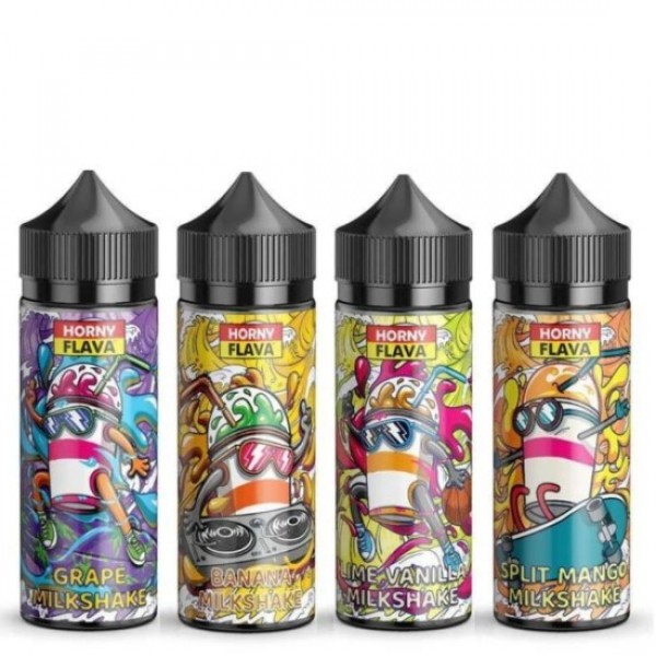 HORNY FLAVA MILKSHAKE SERIES Eliquid Shortfills 12...