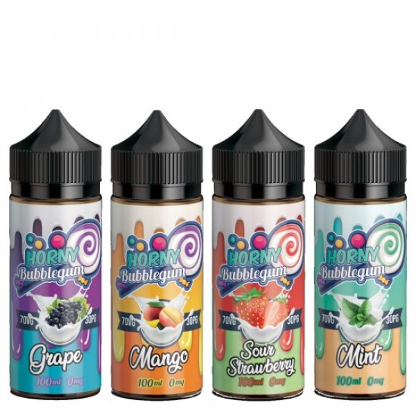 HORNY FLAVA BUBBLEGUM SERIES Eliquid Shortfills 12...