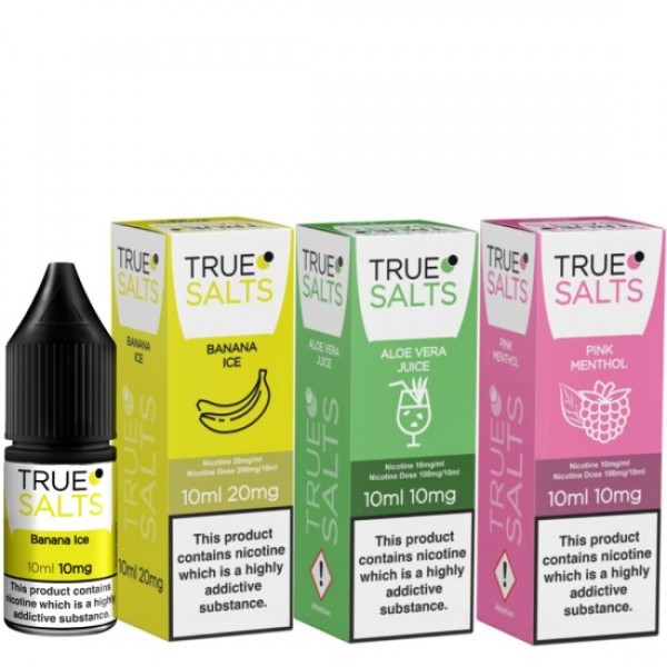 True Salts Nic Salt Eliquids 10ml