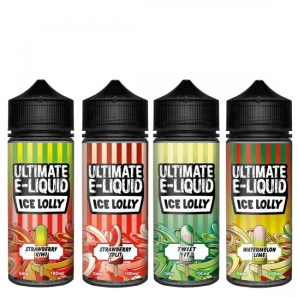 ULTIMATE ICE LOLLIES Eliquid Shortfills 120ML