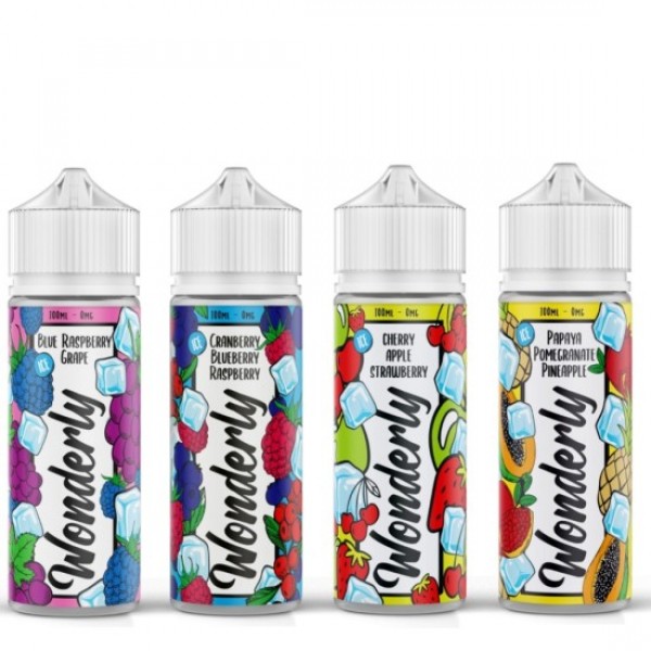 Wonderly Ice Eliquid Shortfills 120ML