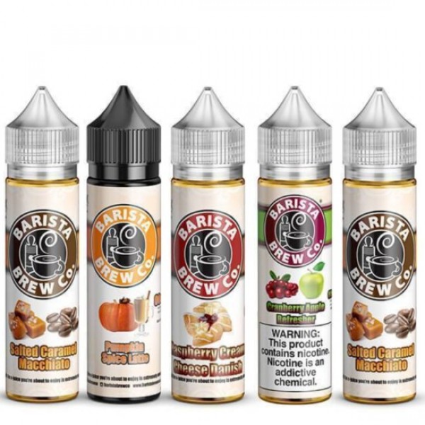 Barista Brew Co. Eliquid Shortfills 60ml