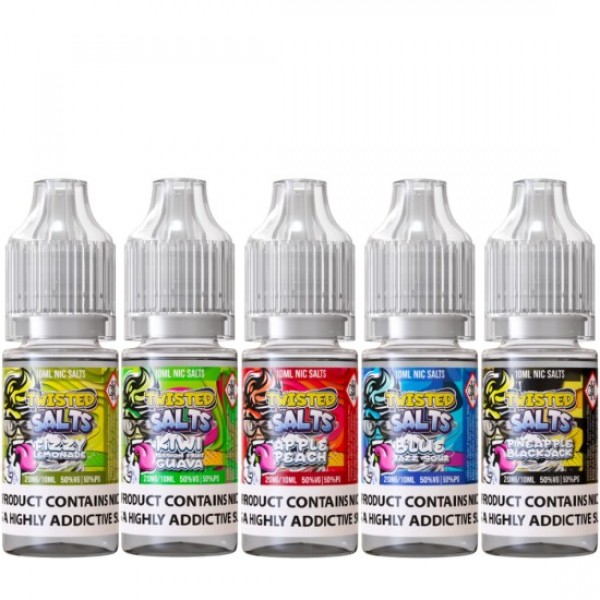 Twisted Nic Salt Eliquids 10ml