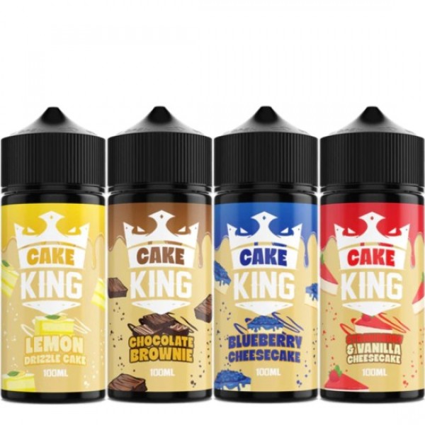 King Eliquids Cake King Eliquid Shortfills 120ml