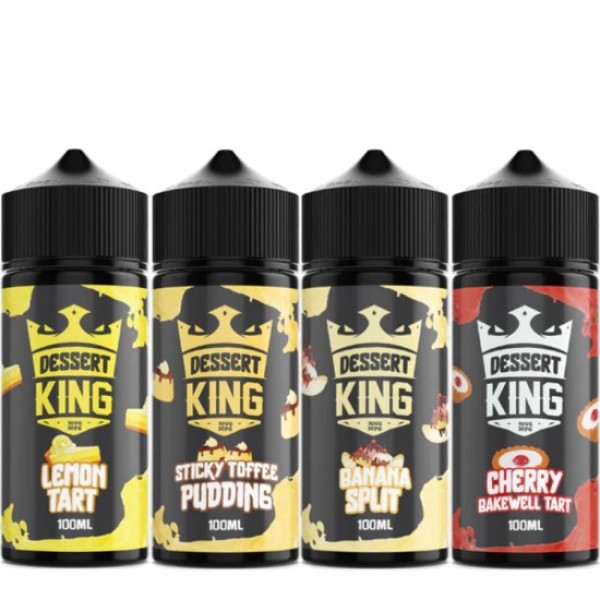 King Eliquids Dessert King Eliquid Shortfills 120m...