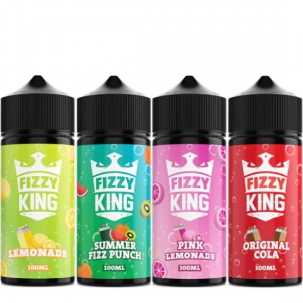 King Eliquids Fizzy King Eliquid Shortfills 120ml