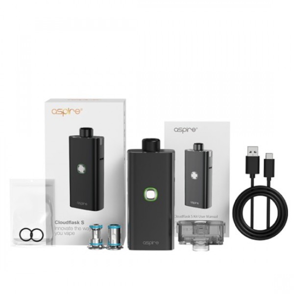 Aspire Cloudflask S Vape Kit 2000mAh