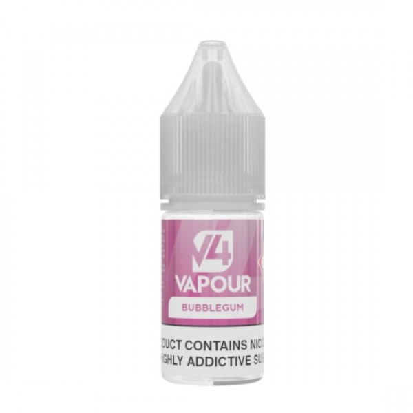 V4 VAPOUR Eliquid BUBBLEGUM 5-PACK