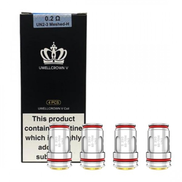 Uwell Crown 5 Vape Coils 4Pcs