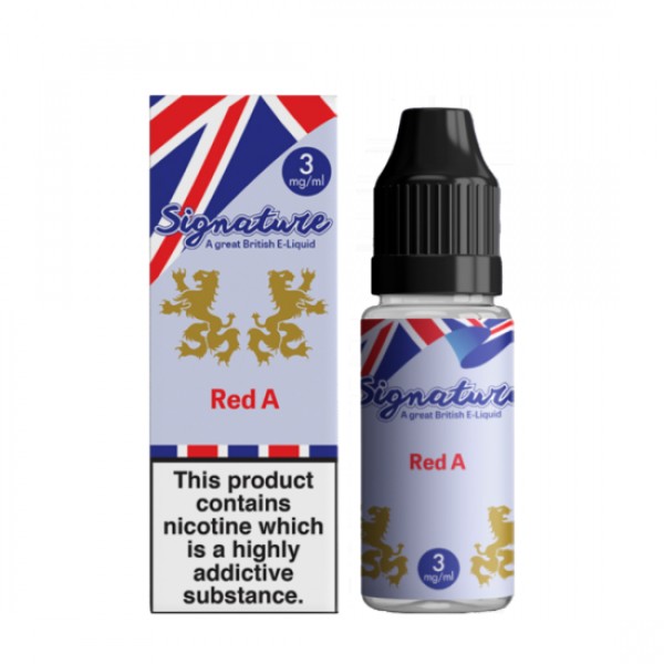 SIGNATURE 50/50 Eliquid RED A 10-PACK