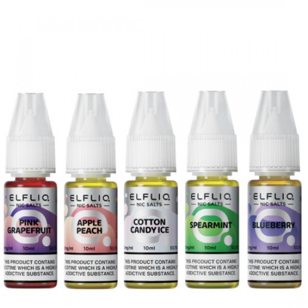 ELFLIQ Nic Salt Eliquids 10ml